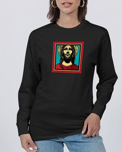 Sanct us: peace be with you Unisex Long Sleeve Tee | Lane Seven