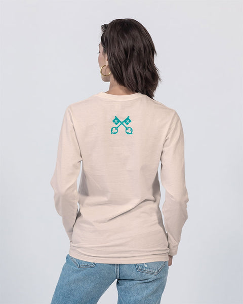 Sanct us: peace be with you Unisex Long Sleeve Tee | Lane Seven
