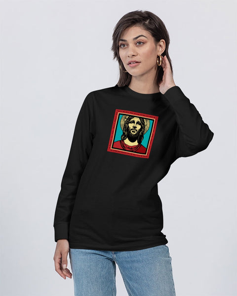 Sanct us: peace be with you Unisex Long Sleeve Tee | Lane Seven
