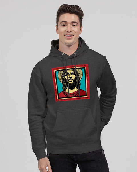 Sanct us: peace be with you Unisex Premium Pullover Hoodie | Lane Seven