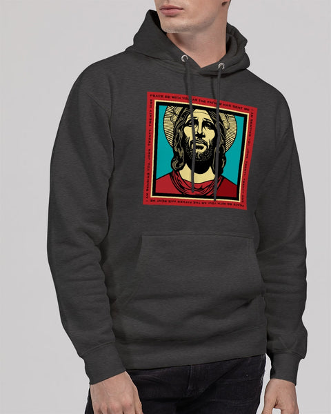 Sanct us: peace be with you Unisex Premium Pullover Hoodie | Lane Seven