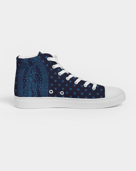 Soulwak Series: Our Lady of Guadalupe Men's Hightop Canvas Shoe